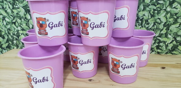 Capivara Baldinho 1 Litro Personalizado Pronta Entrega
