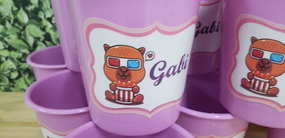Capivara Baldinho 1 Litro Personalizado Pronta Entrega