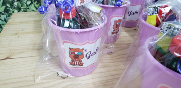 Capivara Kit Cinema Personalizado Pronta Entrega