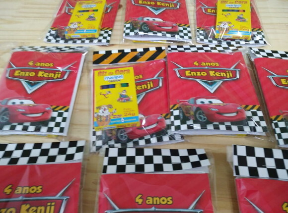 Carros Caderninho para Colorir Personalizado