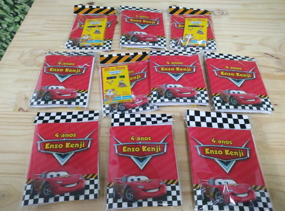 Carros Caderninho para Colorir Personalizado
