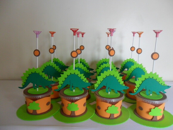 Centro de Mesa Lembrancinha Dinossauros