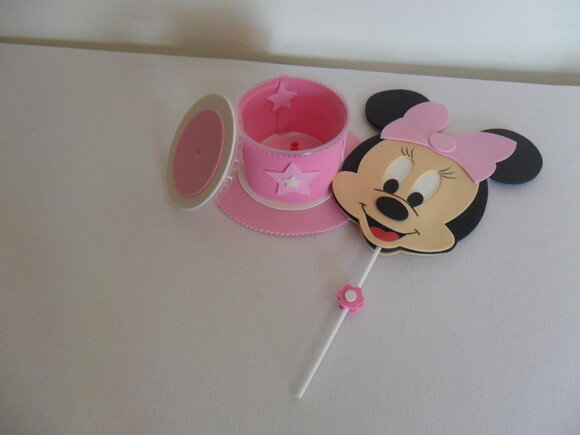 Centro de Mesa Minie Rosa