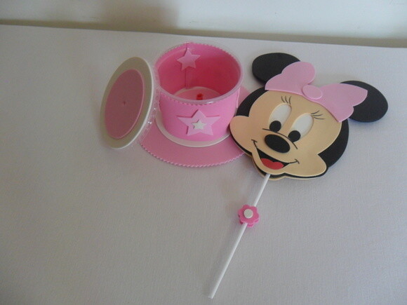 Centro de Mesa Minie Rosa