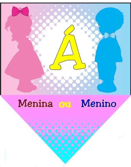 Chá Revelação Faixa Personalizada Será Menino ou Menina ?