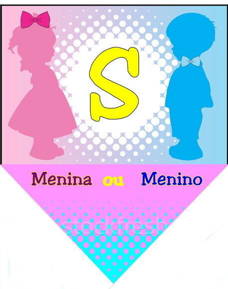 Chá Revelação Faixa Personalizada Será Menino ou Menina ?