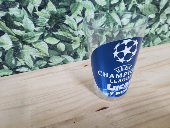 Champions Copo Personalizado 300 ml Pronta Entrega