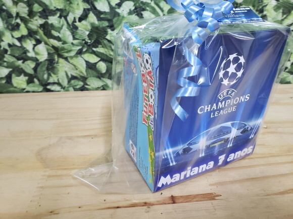 Champions Lembrancinha Jogo de Botão Personalizada