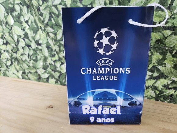 Champions Sacola Personalizada Pronta Entrega