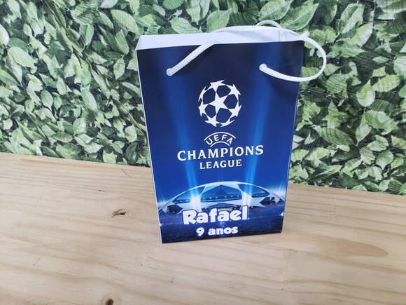 Champions Sacola Personalizada Pronta Entrega
