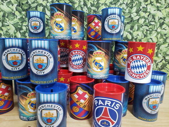 Champions Times Cofrinho Personalizado Pronta Entrega
