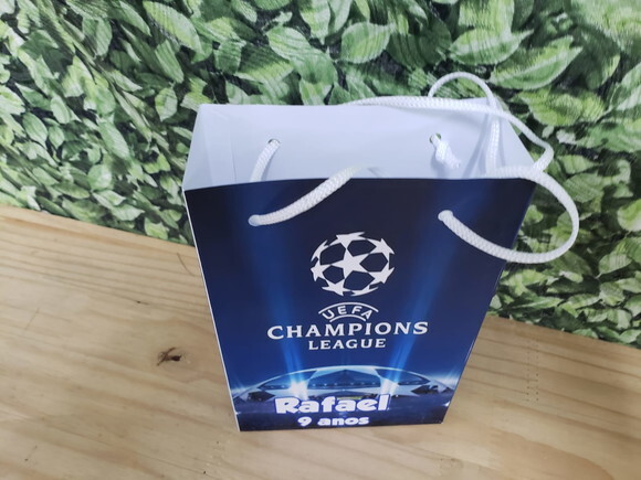 Champions Sacola Personalizada Pronta Entrega