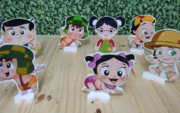 Chaves Baby Kit de Mesa 7 Peças Pronta Entrega