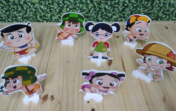 Chaves Baby Kit de Mesa 7 Peças Pronta Entrega