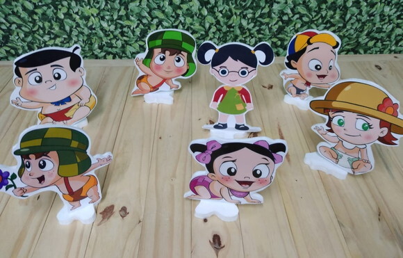 Chaves Baby Kit de Mesa 7 Peças Pronta Entrega