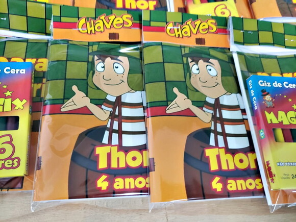 Chaves Caderninho Colorir Personalizado Pronta Entrega