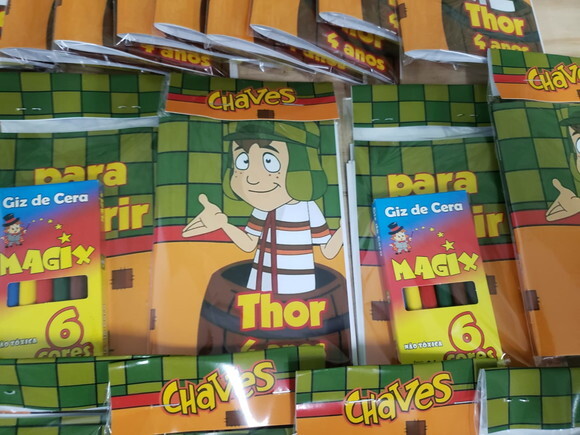 Chaves Caderninho Colorir Personalizado Pronta Entrega