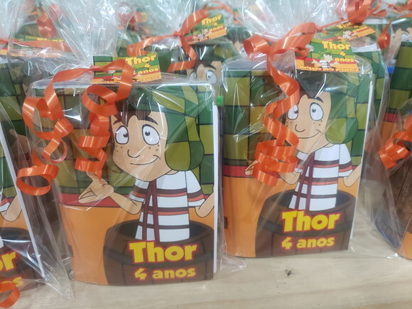Chaves Kit Lembrancinha Personalizado Pronta Entrega