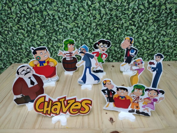 Chaves Kit de Mesa 11 Peças Pronta Entrega