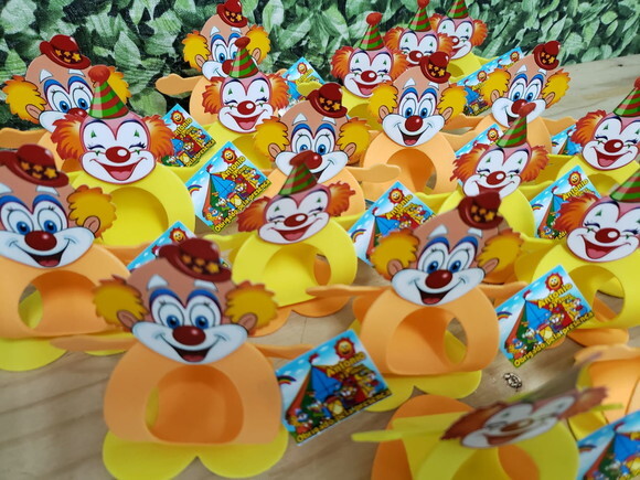 Circo Palhaço Lembrancinha Porta Bombom Personalizado