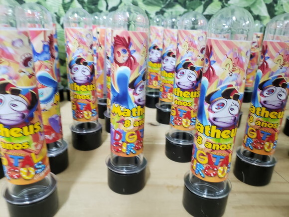Circus Digital Tubetes Personalizados Lembrancinhas