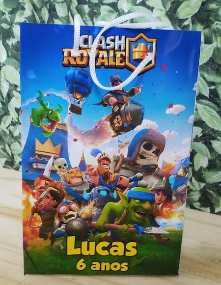 Clash Royale Sacola Personalizada Pronta Entrega