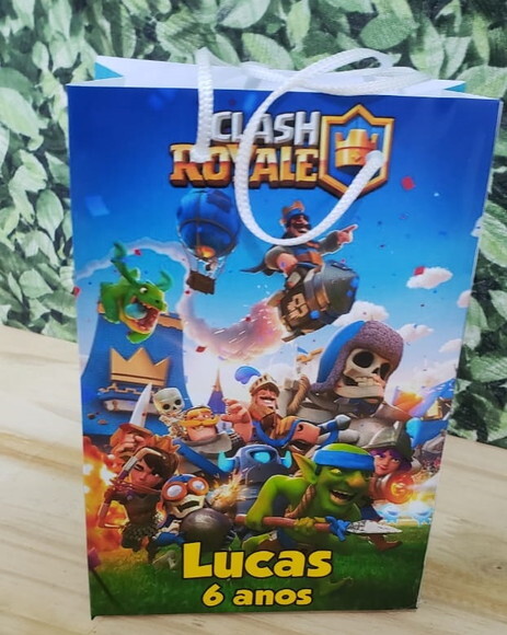 Clash Royale Sacola Personalizada Pronta Entrega