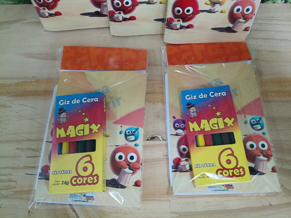 Coloridos Lembrancinha Caderninho Colorir Personalizados