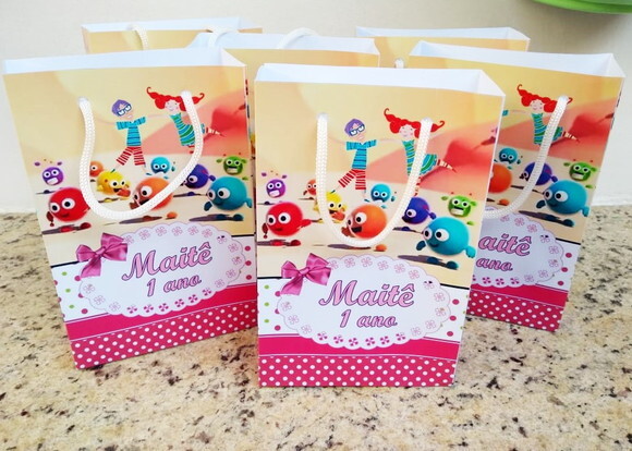 Coloridos Palavra Cantada Sacola Personalizada