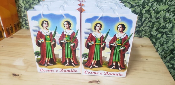Cosme e Damião Sacola Surpresa Pronta Entrega