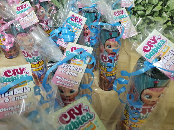 Cry Babies Lembrancinha Personalizada e Embalada Pronta Entr