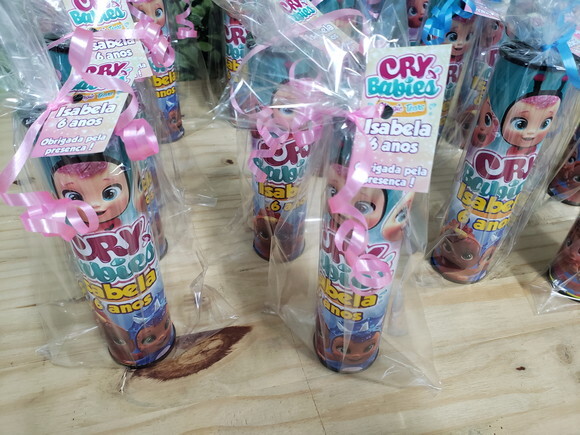 Cry Babies Lembrancinha Personalizada e Embalada Pronta Entr