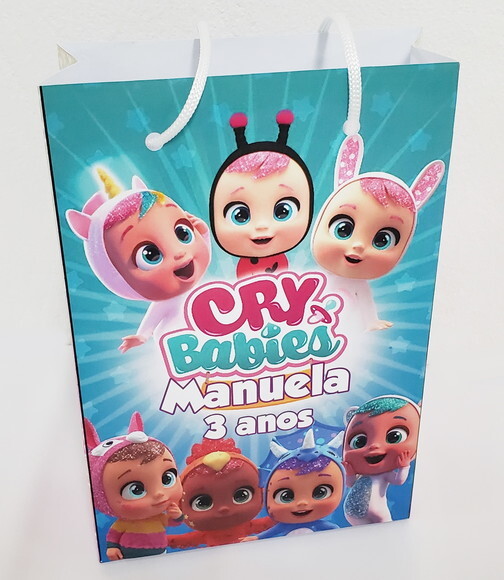 Cry Babies Sacola Personalizada Pronta Entrega