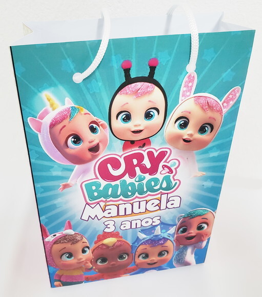 Cry Babies Sacola Personalizada Pronta Entrega