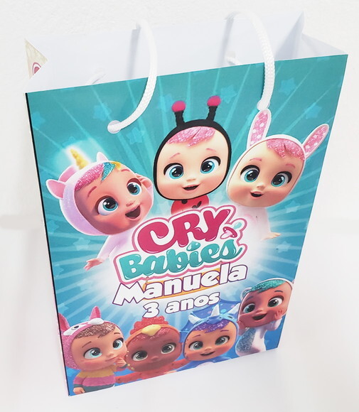 Cry Babies Sacola Personalizada Pronta Entrega