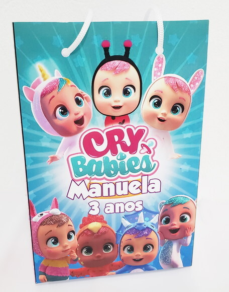 Cry Babies Sacola Personalizada Pronta Entrega