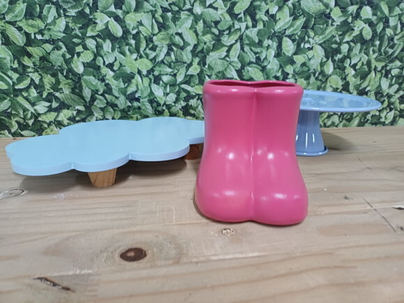 Decoração Chá Revelação e Outros Temas 3 Pçs