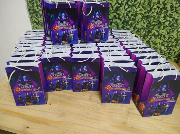 Descendentes Sacola Personalizada Pronta Entrega