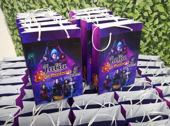 Descendentes Sacola Personalizada Pronta Entrega