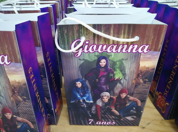 Descendentes Sacola Personalizada Pronta Entrega