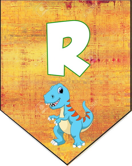 Dinossauros Baby Varal Personalizado Parabens Mais Nome