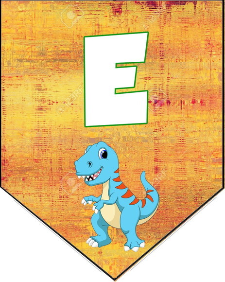 Dinossauros Baby Varal Personalizado Parabens Mais Nome