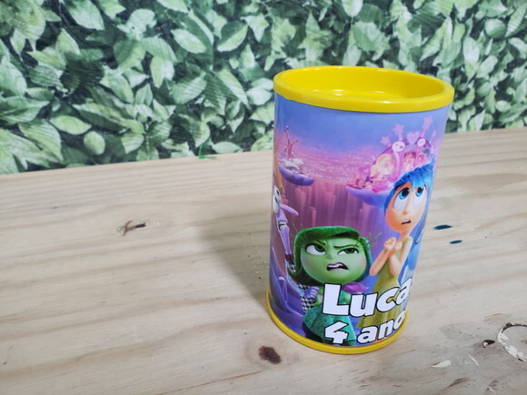 Divertidamente Cofrinho Personalizado Lembrancinha