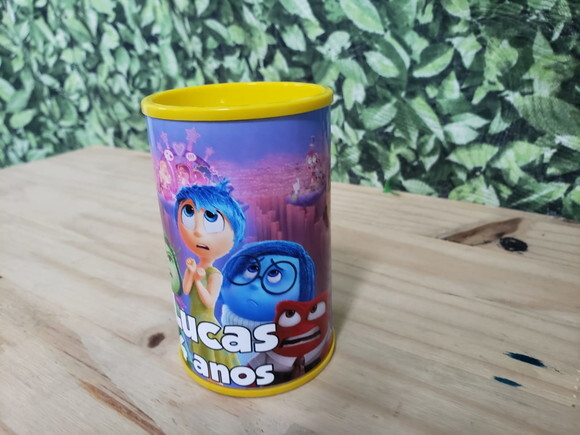 Divertidamente Cofrinho Personalizado Lembrancinha