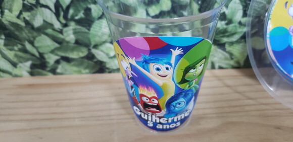 Divertidamente Descartáveis Personalizados Pronta Entrega
