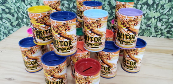 Dragon Ball Cofrinhos Personalizados Pronta Entrega
