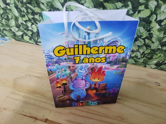 Elementos Sacola Personalizada Pronta Entrega