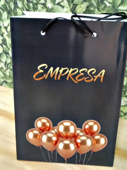 Empresa Sacola Personalizada Pronta Entrega Tam 35x27x15 cm