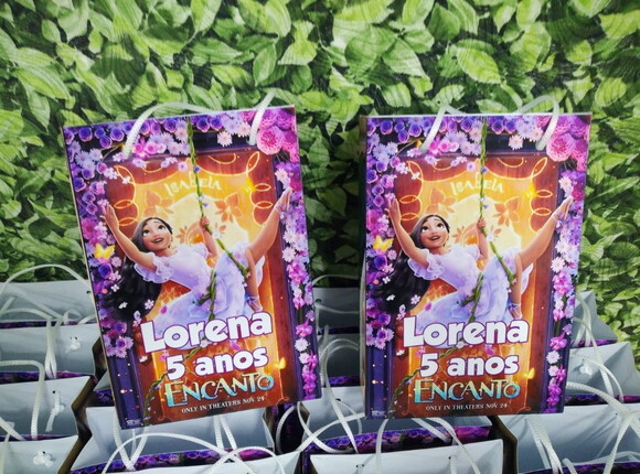 Encanto Sacola Personalizada Pronta Entrega