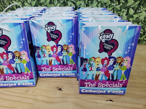 Equestria Girls Sacola Personalizada My Little Poney